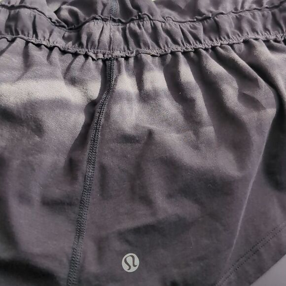 Lululemon Too Cool Hooded Cowl Neck Tunic Racerback Tank Black ONE SIZE - Picture 6 of 6